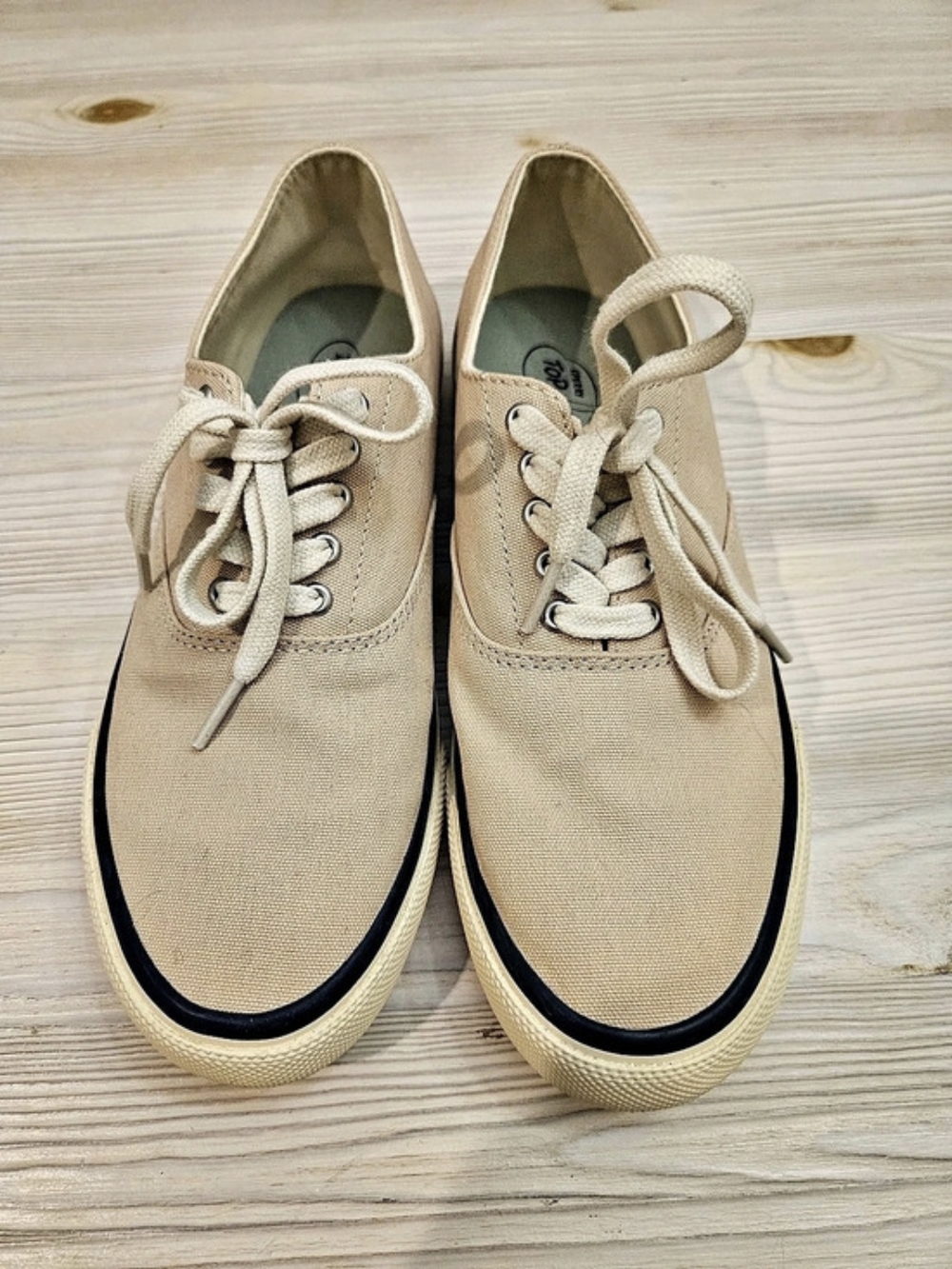 Sperry Classic CVO Sneaker Beige & Black US 7.5